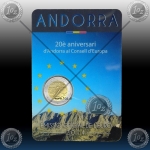 2 EVRO ANDORRA 2014 (Council of Europe) UNC