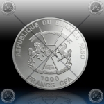 1oz  BURKINA FASO 1000 CFA "CROCODILE" 2016