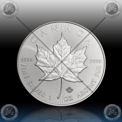 1oz KANADA $5 " Maple Leaf " 2016
