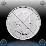 1.5oz KANADA 8 Dollars 2016 "SNEŽNI SOKOL" UNC