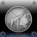 1oz GABON 1000 Francs "ŽIRAFA" 2016