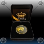 1oz KITAJSKA "Panda" 2016 (Black Rhodium + Gold)