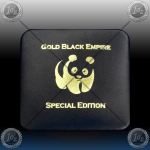 1oz KITAJSKA "Panda" 2017 (Black Rhodium + Gold)