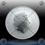 1oz LUNAR II - 2017  "Year of the ROOSTER" BU