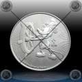 1oz NIUE 2 Dollars 2017 "Disney-Steamboat Willie" UNC