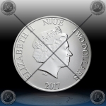 1oz NIUE 2 Dollars 2017 "Disney-Steamboat Willie" UNC