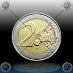 2 EVRO MALTA 2016 "LOVE" Mint Mark 