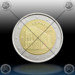 2 EVRO ŠPANIJA (Kingdom of Asturias) 2017 UNC 2 EVRO ŠPANIJA (Kingdom of Asturias) 2017 UNC