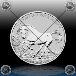 1oz AUSTRALIJA $1 (STOCK HORSE) 2017 BU 1oz AUSTRALIJA $1 (STOCK HORSE) 2017 BU