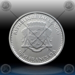 1oz CONGO 5000 Francs CFA "SILVERBACK GORILLA" 2017