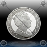 1oz FALKLAND ISLANDS 1 Crown 2017 *Prooflike