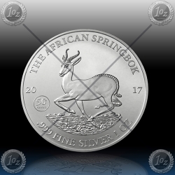 1oz GABON 1000 Francs CFA "Springbock" 2017 1oz GABON 1000 Francs CFA "Springbock" 2017