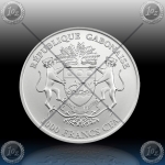1oz GABON 1000 Francs CFA "Springbock" 2017 1oz GABON 1000 Francs CFA "Springbock" 2017