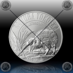 1oz NOVA ZELANDIJA $1 (Kiwi) 2017 BU