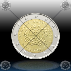 2 EVRO SAN MARINO 2017 "SUSTAINABLE TOURISM" BU 2 EVRO SAN MARINO 2017 "SUSTAINABLE TOURISM" BU