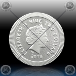 1oz NIUE 2 Dollars 2018 "SOVA - Athenian Owl" UNC