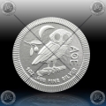 1oz NIUE 2 Dollars 2018 "SOVA - Athenian Owl" UNC