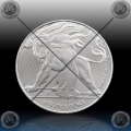 1oz NIUE 2 Dollars 2018 "LION of JUDAH" UNC