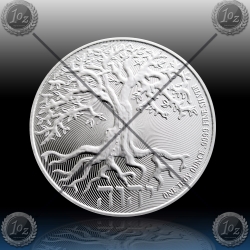 1oz NIUE 2 Dollars 2018 "TREE OF LIFE" UNC