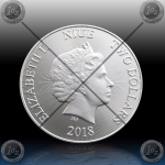1oz NIUE 2 Dollars 2018 "TREE OF LIFE" UNC