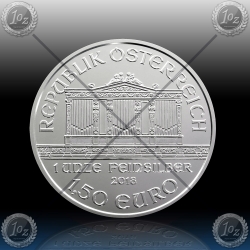 1oz AVSTRIJA 1,50€  "Philharmoniker" 2018