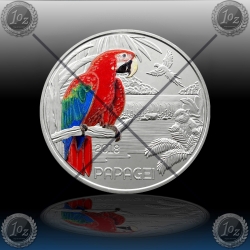 3 EVRO AVSTRIJA 2018 " PAPIGA " UNC