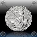 1oz V. BRITANIJA 2 Pounds 2018 (Oriental Border) BU