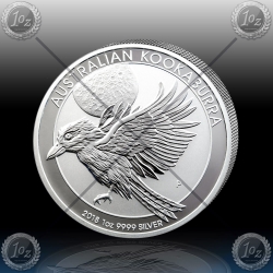 1oz KOOKABURRA 1 Dollar 2018 BU