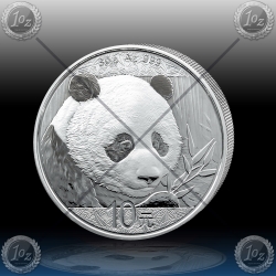 1oz (30g) KITAJSKA "Panda" 10 Yuan 2018 BU