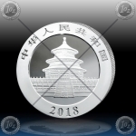 1oz (30g) KITAJSKA "Panda" 10 Yuan 2018 BU