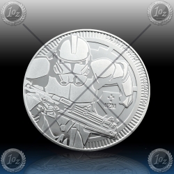 1oz NIUE 2 Dollars 2019 "STAR WARS - The Clone Trooper " UNC