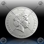 1oz NIUE "TURTLE" 2 Dollars 2019