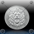 1oz NIUE 2 Dollars 2020 "ROARING LION" UNC