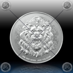 1oz NIUE 2 Dollars 2020 "ROARING LION" UNC