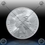 1oz NIUE 2 Dollars 2020 "ROARING LION" UNC