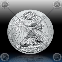 1oz RUANDA 2020 (Nautical Ounce - MAYFLOWER) BU
