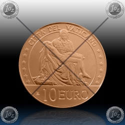 10 EVRO VATIKAN 2020 "PIETA of MICHELANGELO" UNC