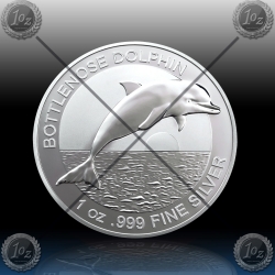 1oz AUSTRALIJA $ 1 DOLLAR 2019 (BOTTLENOSE DOLPHIN) BU