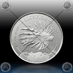 1oz BARBADOS $1 Dollar 2019 (LIONFISH) UNC 1oz BARBADOS $1 Dollar 2019 (LIONFISH) UNC