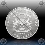 1oz BURKINA FASO 1000 CFA 2019 (2017) "CHAMELEON" Prooflike 1oz BURKINA FASO 1000 CFA 2019 (2017) "CHAMELEON" Prooflike
