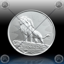 1oz NIUE 2 DOLLARS 2019 (DISNEY - LION KING) UNC