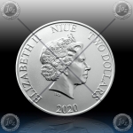 1oz NIUE 2 Dollars 2020 (STAR WARS - Boba Fett) UNC