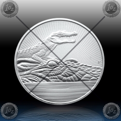2oz AVSTRALIJA " Piedfort KROKODIL " 2019