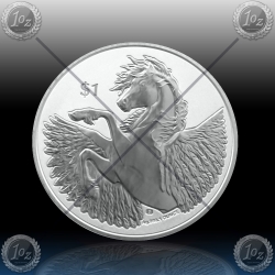 1oz BRITISH VIRGIN ISLANDS 1 Dollar 2020 "PEGASUS" BU 1oz BRITISH VIRGIN ISLANDS 1 Dollar 2020 "PEGASUS" BU