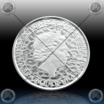 1oz GHANA 5 Cedis 2019 "AFRICAN LEOPARD" BU