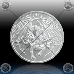 1oz MEHIKA "THE NORSE - World of Dragons" 2019