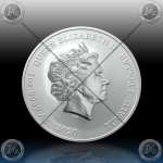 1oz TUVALU $1 (SIMPSONS - Krusty the Clown) 2020 * BU