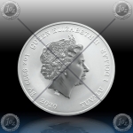 1oz TUVALU $1 Dollar 2020 (JAMES BOND 007) BU