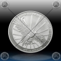 1oz AUSTRALIJA $1 (Wedge Tailed Eagle) 2019 *BU