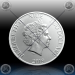 1oz NIUE 2 DOLLARS 2019 (DISNEY - 85 Years Donald Duck) UNC